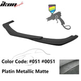 2012-2014 Benz W204 C63 AMG GH Style Painted Front Bumper Lip ABS