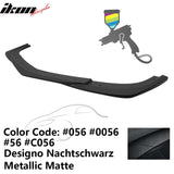2012-2014 Benz W204 C63 AMG GH Style Painted Front Bumper Lip ABS