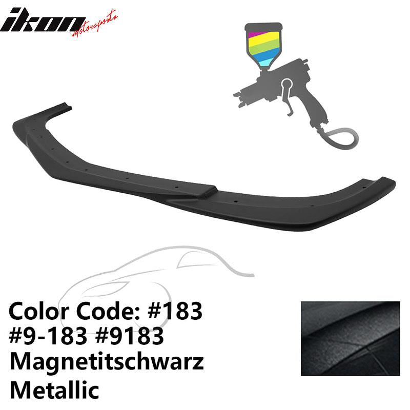 2012-2014 Benz W204 C63 AMG GH Style Painted Front Bumper Lip ABS