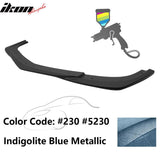 2012-2014 Benz W204 C63 AMG GH Style Painted Front Bumper Lip ABS