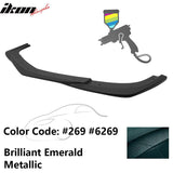 2012-2014 Benz W204 C63 AMG GH Style Painted Front Bumper Lip ABS