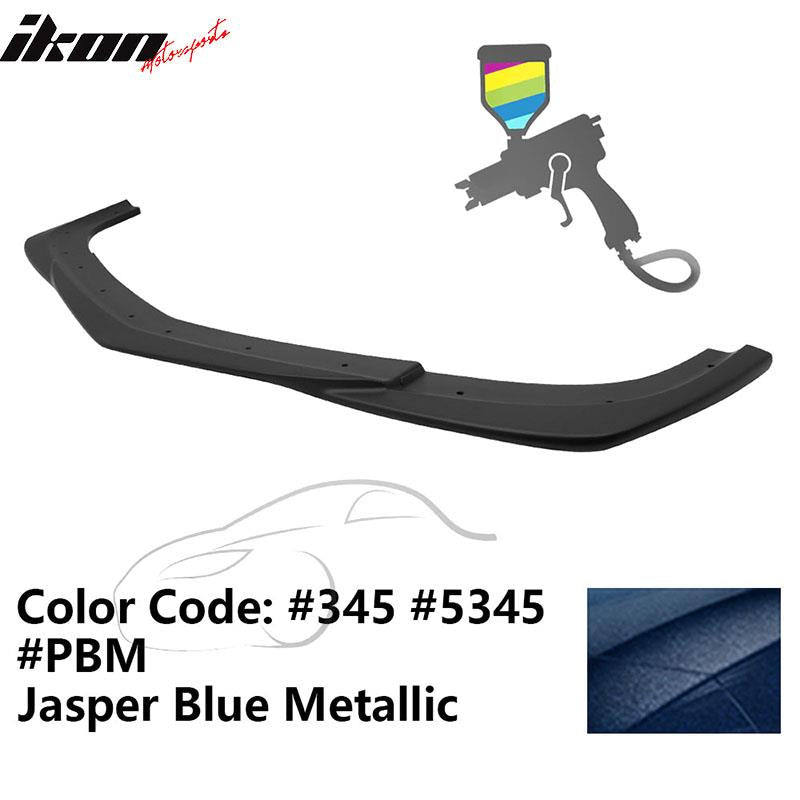 2012-2014 Benz W204 C63 AMG GH Style Painted Front Bumper Lip ABS