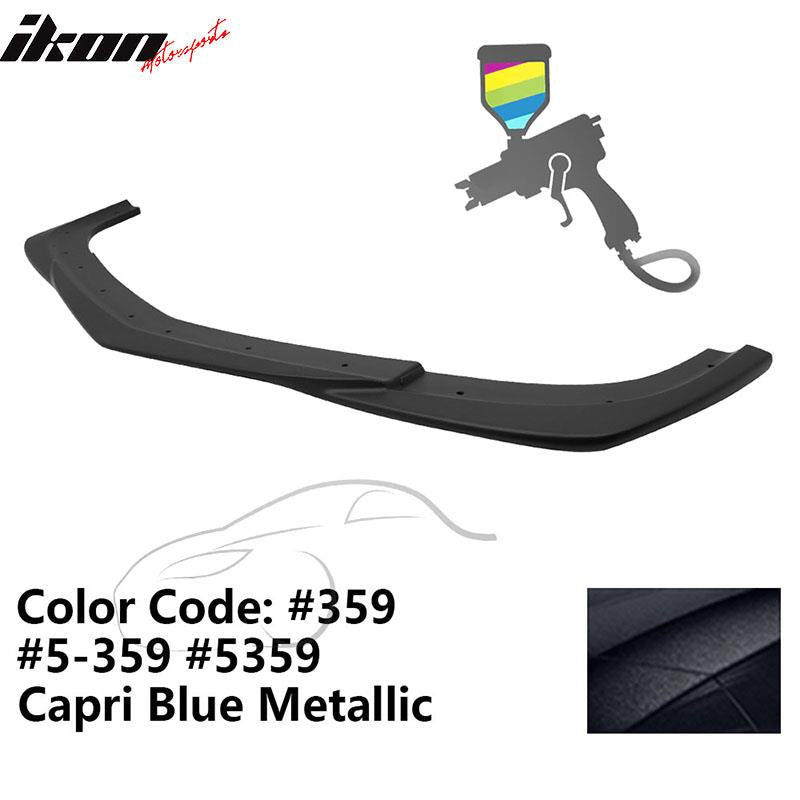 2012-2014 Benz W204 C63 AMG GH Style Painted Front Bumper Lip ABS