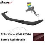 2012-2014 Benz W204 C63 AMG GH Style Painted Front Bumper Lip ABS