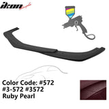 2012-2014 Benz W204 C63 AMG GH Style Painted Front Bumper Lip ABS