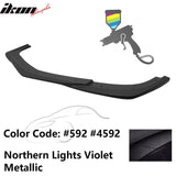 2012-2014 Benz W204 C63 AMG GH Style Painted Front Bumper Lip ABS