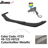 2012-2014 Benz W204 C63 AMG GH Style Painted Front Bumper Lip ABS