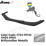 2012-2014 Benz W204 C63 AMG GH Style Painted Front Bumper Lip ABS