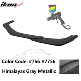 2012-2014 Benz W204 C63 AMG GH Style Painted Front Bumper Lip ABS