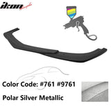 2012-2014 Benz W204 C63 AMG GH Style Painted Front Bumper Lip ABS