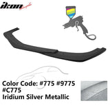 2012-2014 Benz W204 C63 AMG GH Style Painted Front Bumper Lip ABS