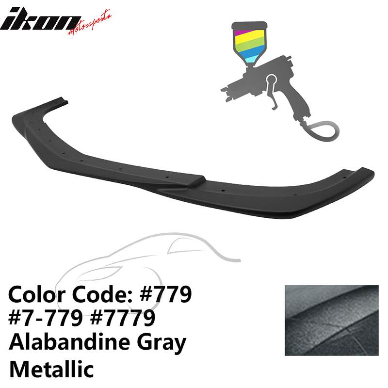 2012-2014 Benz W204 C63 AMG GH Style Painted Front Bumper Lip ABS