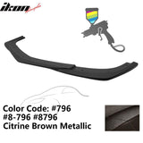 2012-2014 Benz W204 C63 AMG GH Style Painted Front Bumper Lip ABS