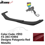 2012-2014 Benz W204 C63 AMG GH Style Painted Front Bumper Lip ABS