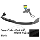 2015-2020 Benz W205 AP Style Painted Front Bumper Lip Spoiler PP
