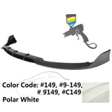 2015-2020 Benz W205 AP Style Painted Front Bumper Lip Spoiler PP