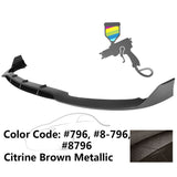 2015-2020 Benz W205 AP Style Painted Front Bumper Lip Spoiler PP