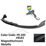 2015-2020 Benz W205 AP Style Painted Front Bumper Lip Spoiler PP