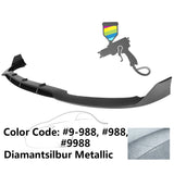 2015-2020 Benz W205 AP Style Painted Front Bumper Lip Spoiler PP
