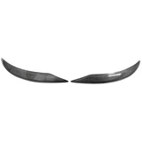 2013-2016 Benz C117 CLA Class Carbon Fiber Front Bumper Lip Aprons