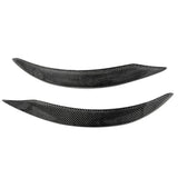 2013-2016 Benz C117 CLA Class Carbon Fiber Front Bumper Lip Aprons