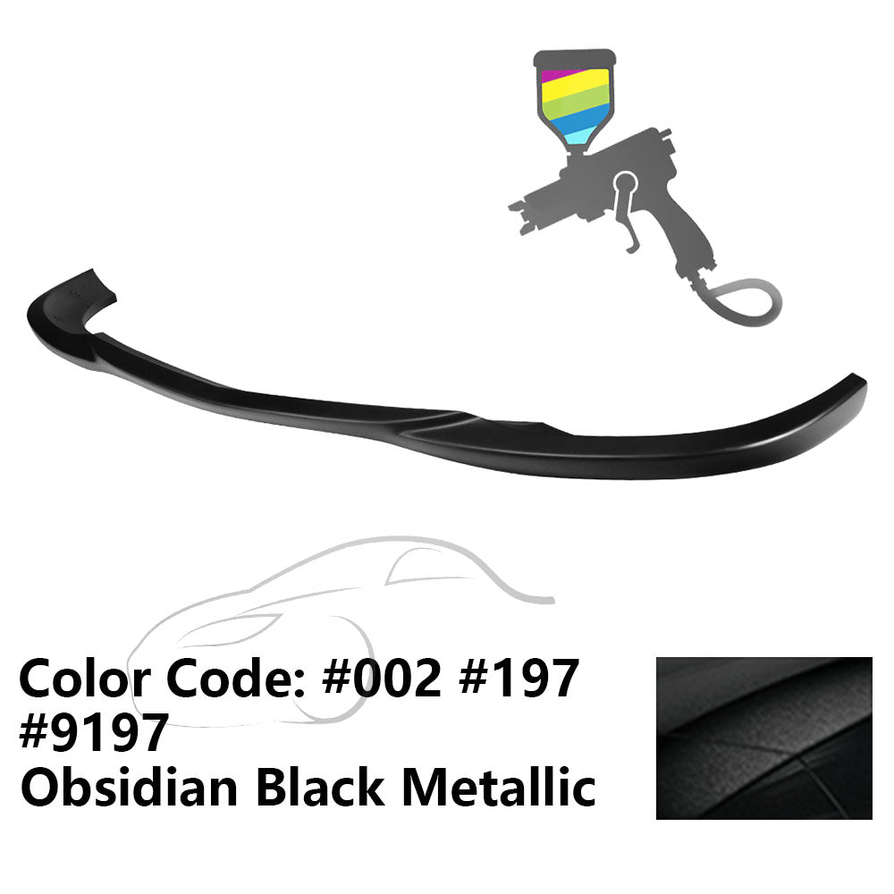 2008-2011 Benz W204 C Class GH Style Front Bumper Lip ABS