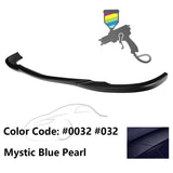 2008-2011 Benz W204 C Class GH Style Front Bumper Lip ABS