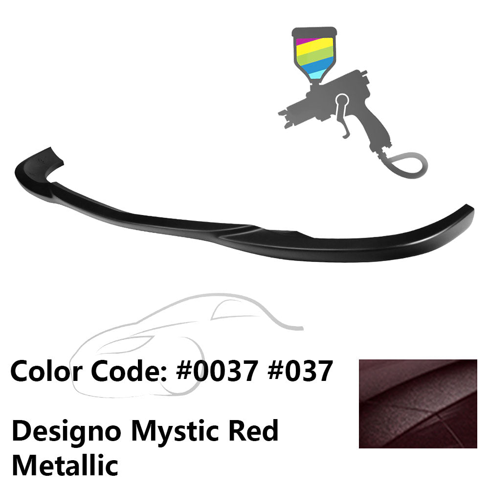 2008-2011 Benz W204 C Class GH Style Front Bumper Lip ABS