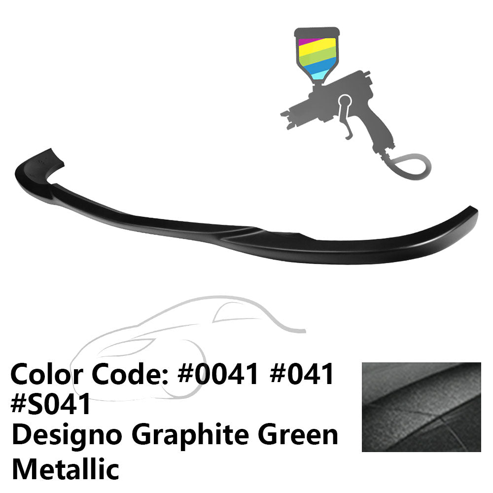 2008-2011 Benz W204 C Class GH Style Front Bumper Lip ABS