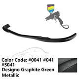 2008-2011 Benz W204 C Class GH Style Front Bumper Lip ABS