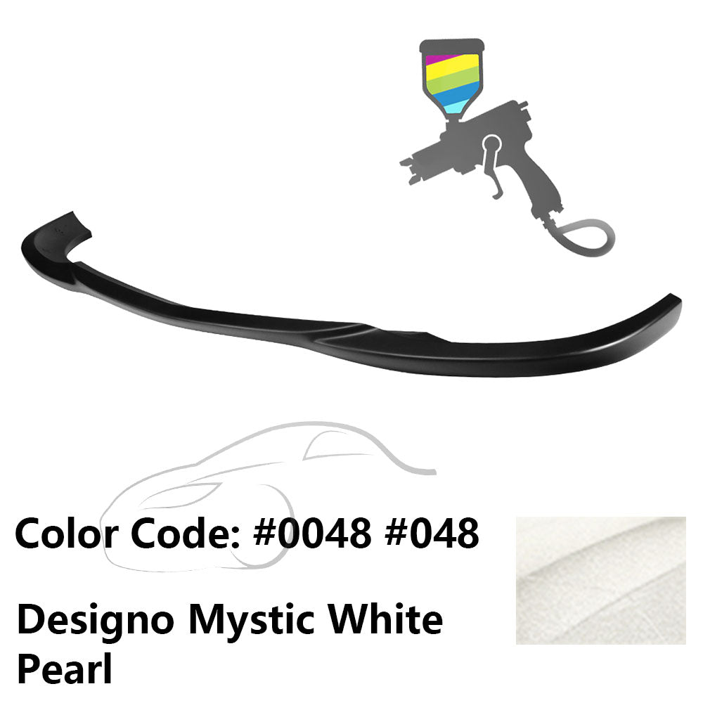 2008-2011 Benz W204 C Class GH Style Front Bumper Lip ABS