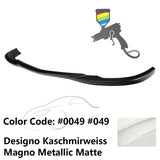 2008-2011 Benz W204 C Class GH Style Front Bumper Lip ABS