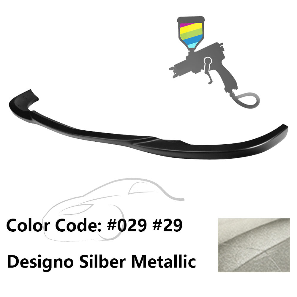 2008-2011 Benz W204 C Class GH Style Front Bumper Lip ABS