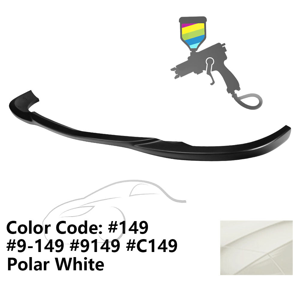 2008-2011 Benz W204 C Class GH Style Front Bumper Lip ABS