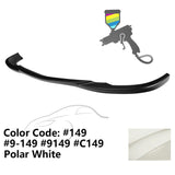 2008-2011 Benz W204 C Class GH Style Front Bumper Lip ABS