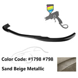 2008-2011 Benz W204 C Class GH Style Front Bumper Lip ABS