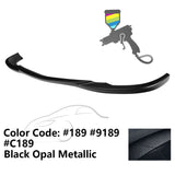 2008-2011 Benz W204 C Class GH Style Front Bumper Lip ABS