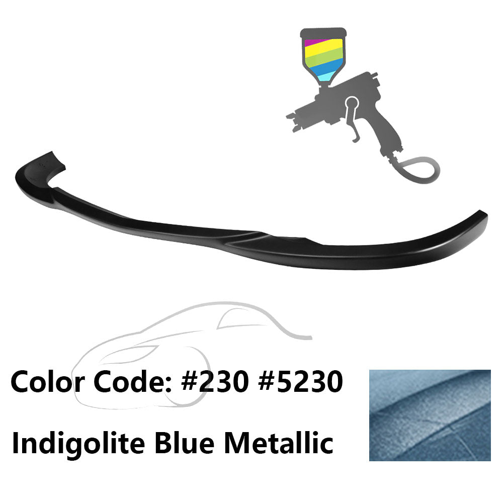 2008-2011 Benz W204 C Class GH Style Front Bumper Lip ABS