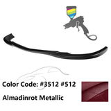 2008-2011 Benz W204 C Class GH Style Front Bumper Lip ABS