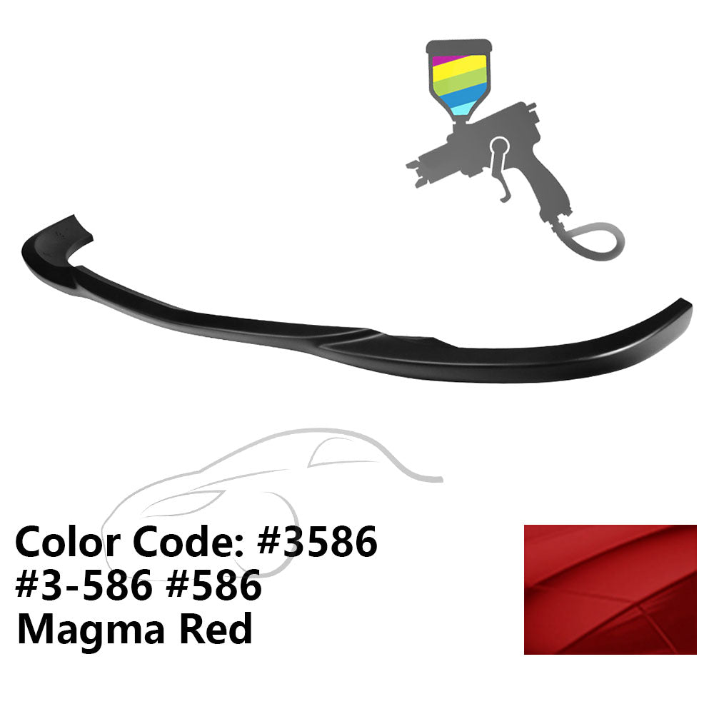 2008-2011 Benz W204 C Class GH Style Front Bumper Lip ABS