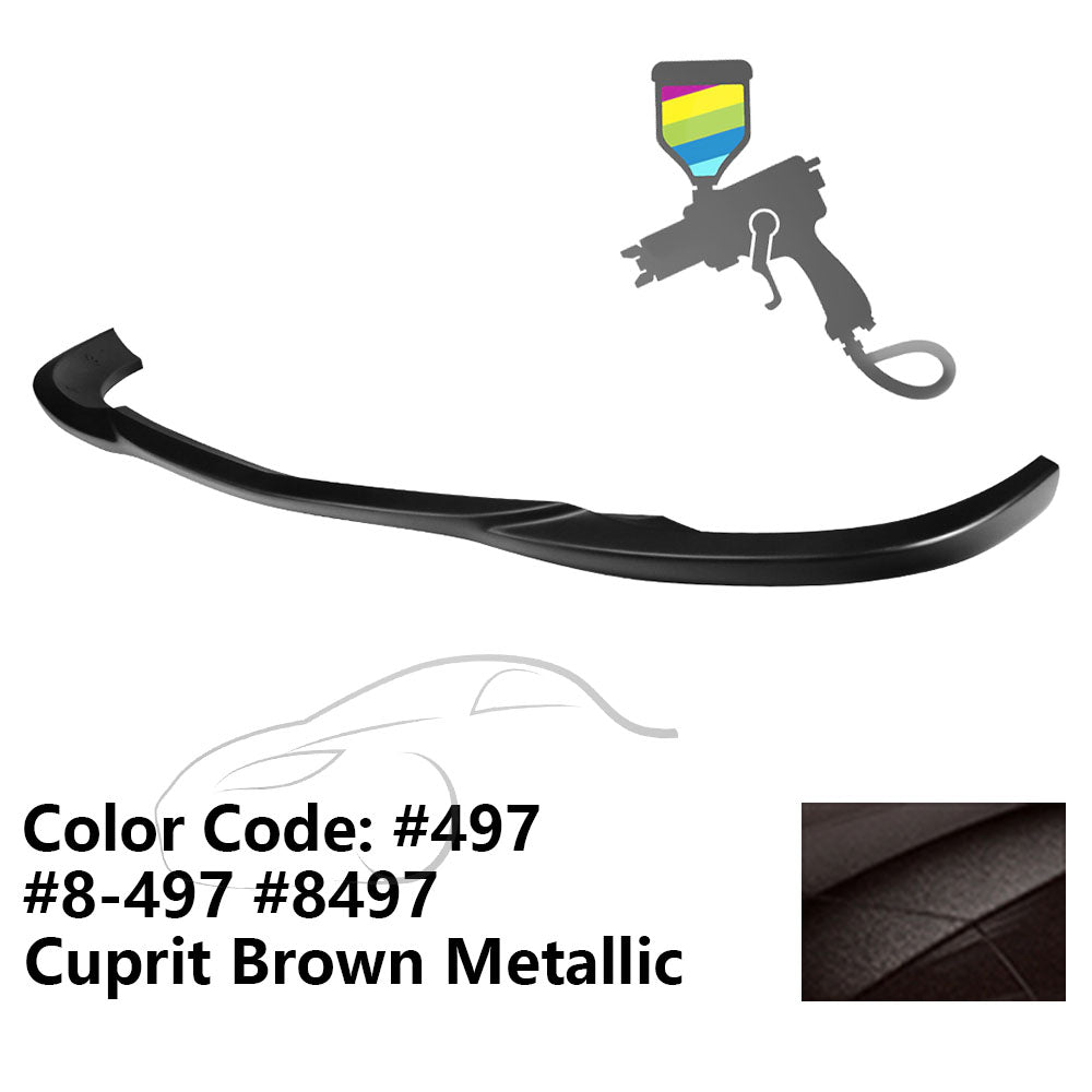 2008-2011 Benz W204 C Class GH Style Front Bumper Lip ABS