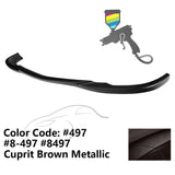 2008-2011 Benz W204 C Class GH Style Front Bumper Lip ABS