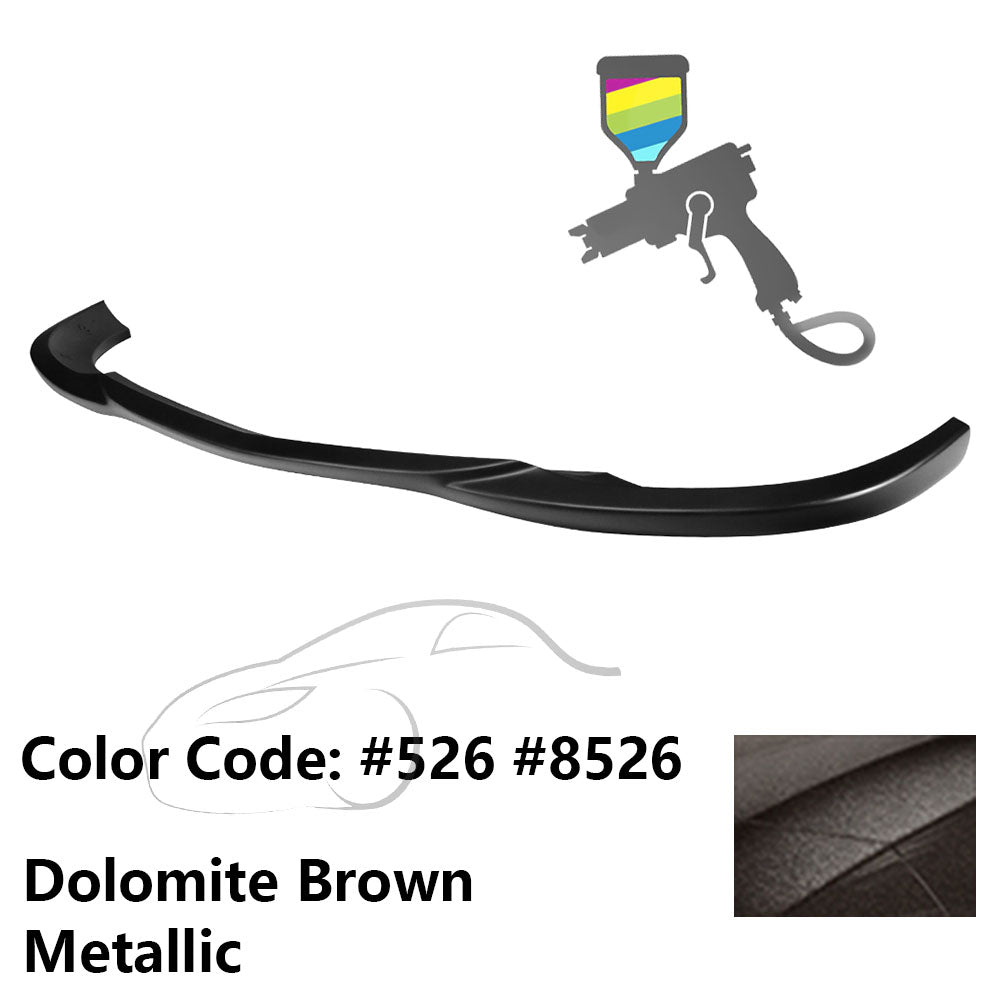 2008-2011 Benz W204 C Class GH Style Front Bumper Lip ABS