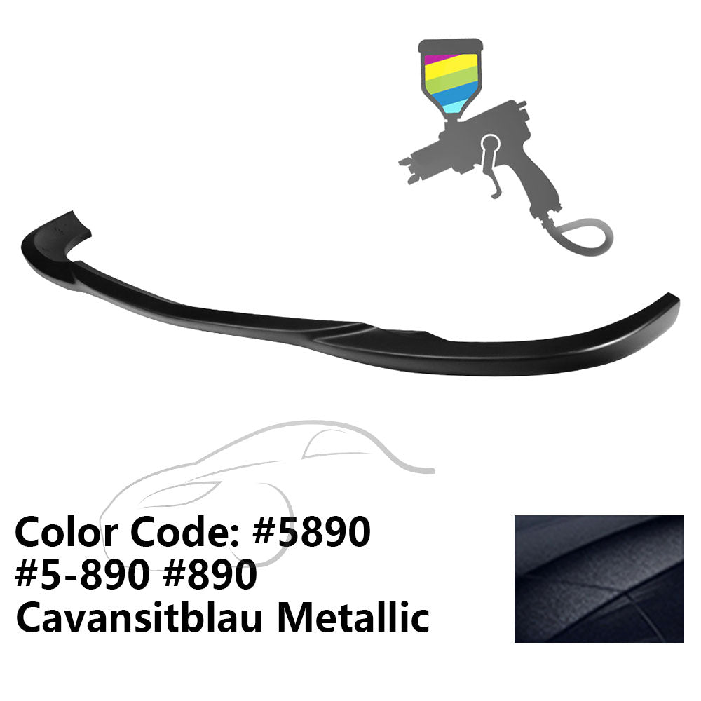 2008-2011 Benz W204 C Class GH Style Front Bumper Lip ABS