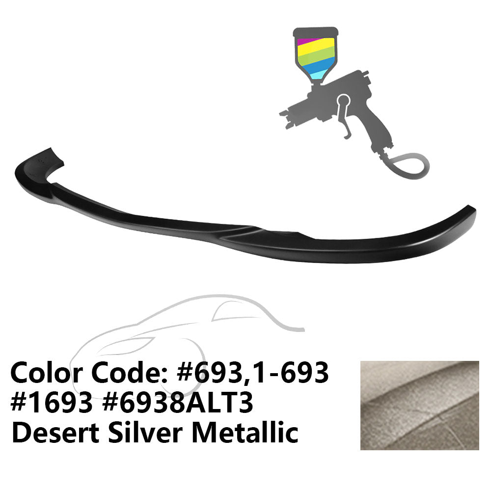 2008-2011 Benz W204 C Class GH Style Front Bumper Lip ABS