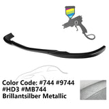 2008-2011 Benz W204 C Class GH Style Front Bumper Lip ABS