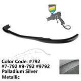 2008-2011 Benz W204 C Class GH Style Front Bumper Lip ABS