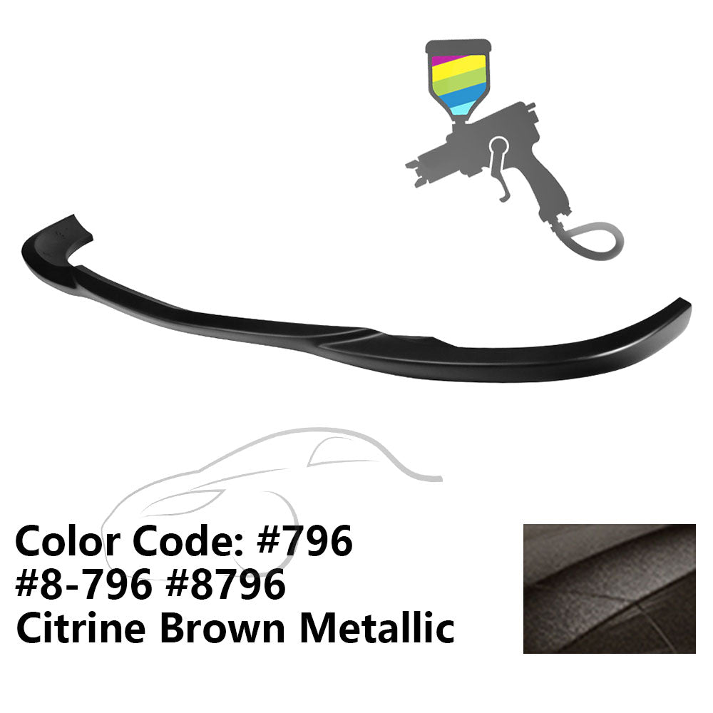 2008-2011 Benz W204 C Class GH Style Front Bumper Lip ABS