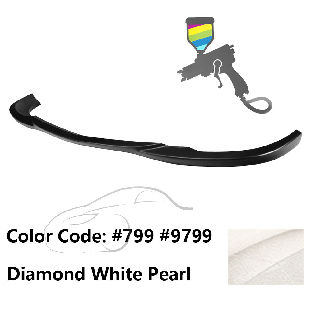 2008-2011 Benz W204 C Class GH Style Front Bumper Lip ABS