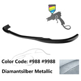 2008-2011 Benz W204 C Class GH Style Front Bumper Lip ABS